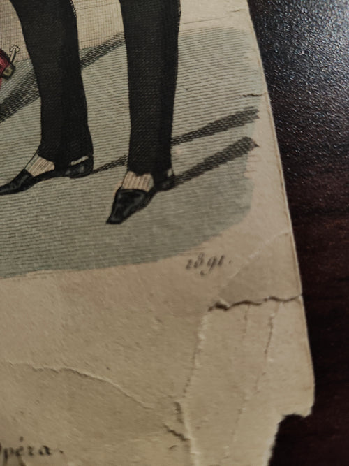 Petit Courrier des Dames, group fashion plate